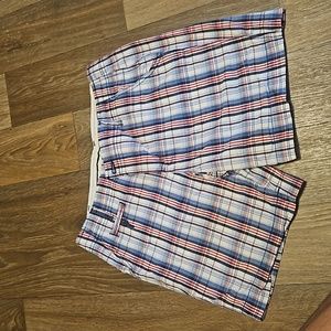 Women's plaid shorts
